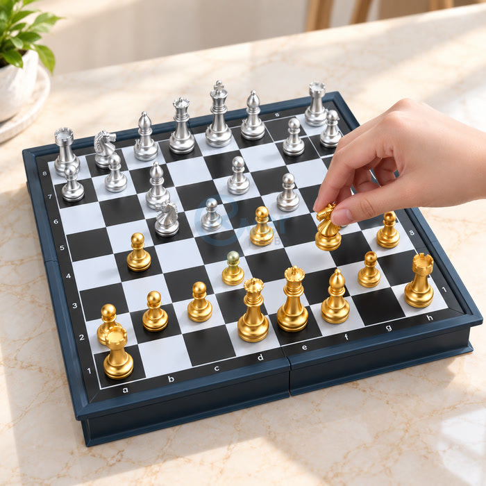 RK 10" Magnetic Chess Board