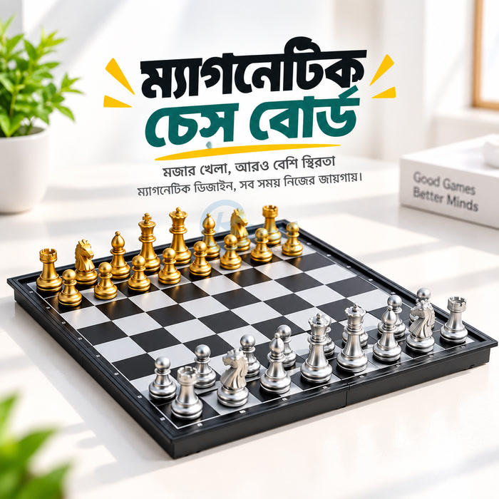 RK 10" Magnetic Chess Board