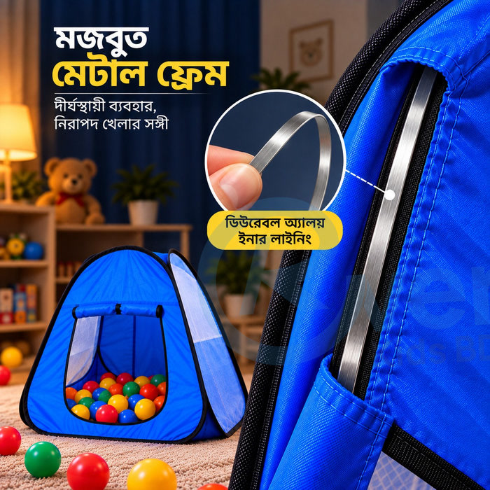 Kids Tent Play With 50x Coloring Ball - Image 6