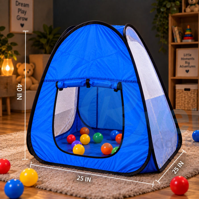Kids Tent Play With 50x Coloring Ball - Image 3