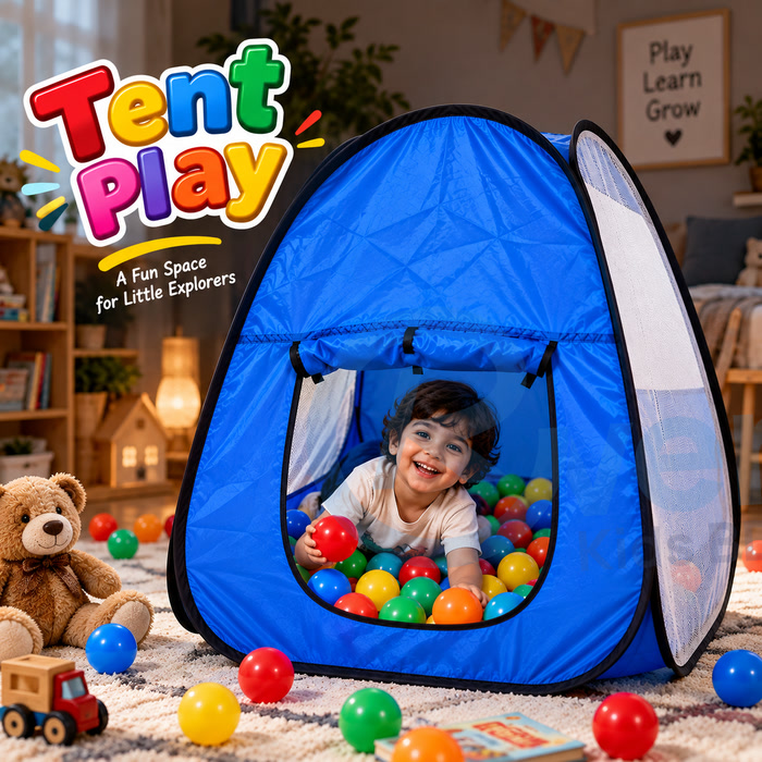Kids Tent Play With 50x Coloring Ball
