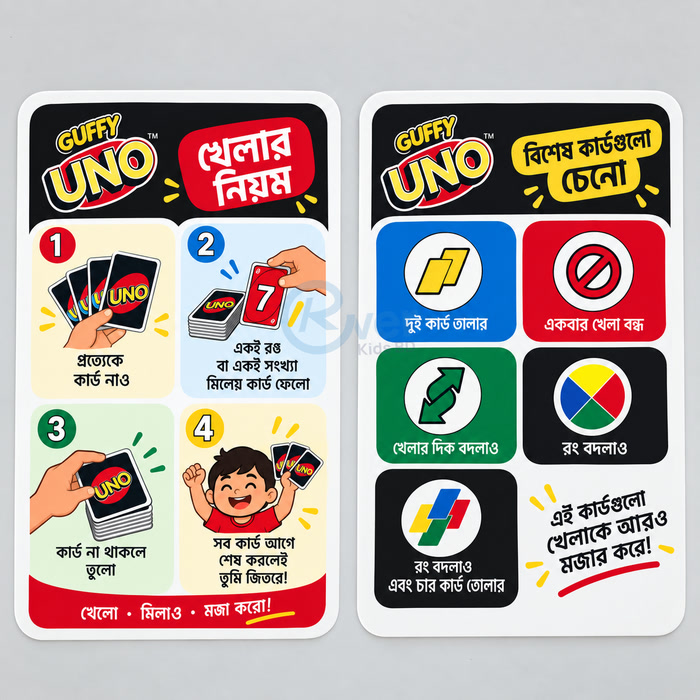 Kids UNO Learning Activity Cards - Image 4